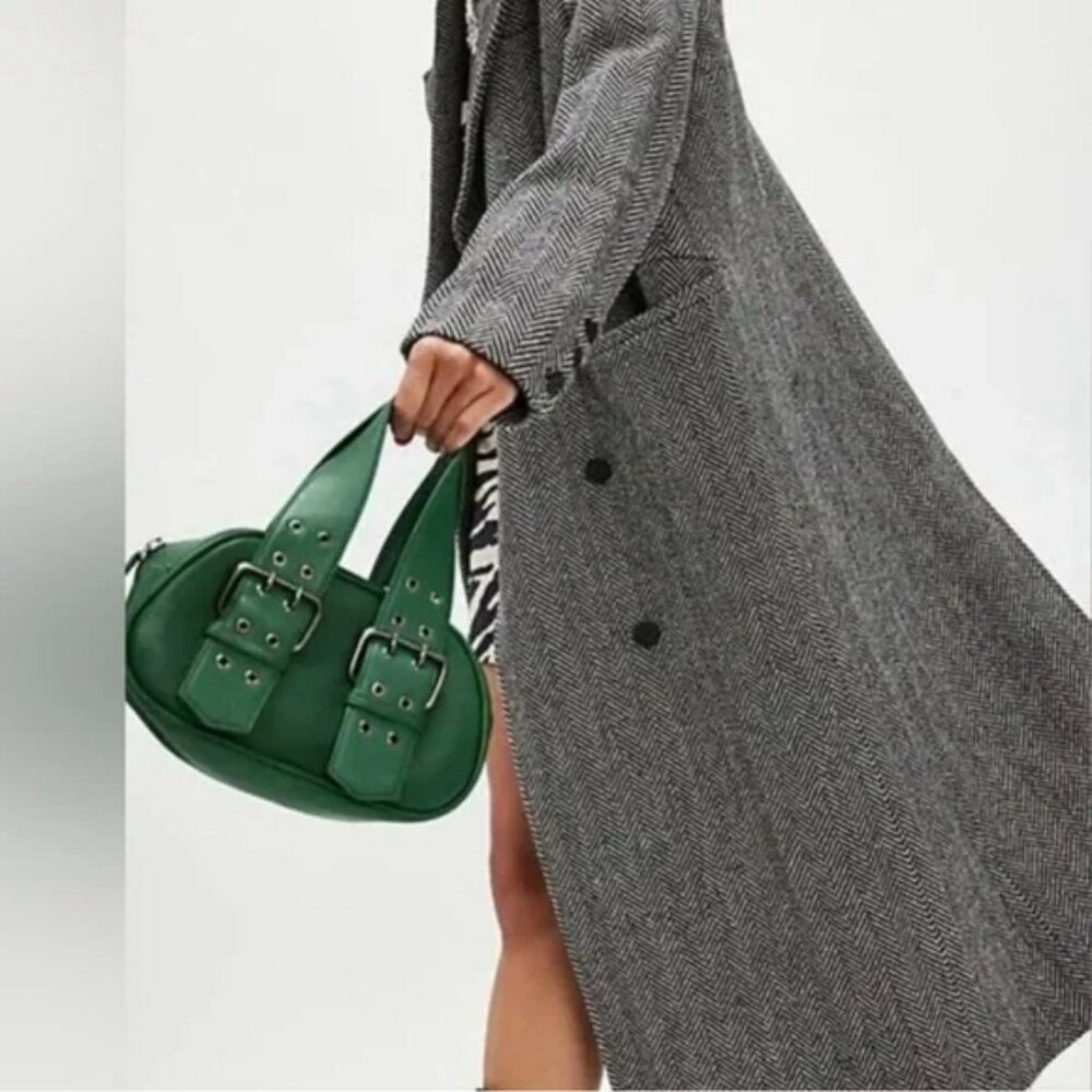 Free People Say Yes Bag in green NWOT